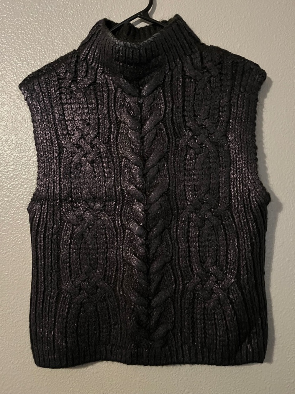 Lucky Brand Black Knit Sweater